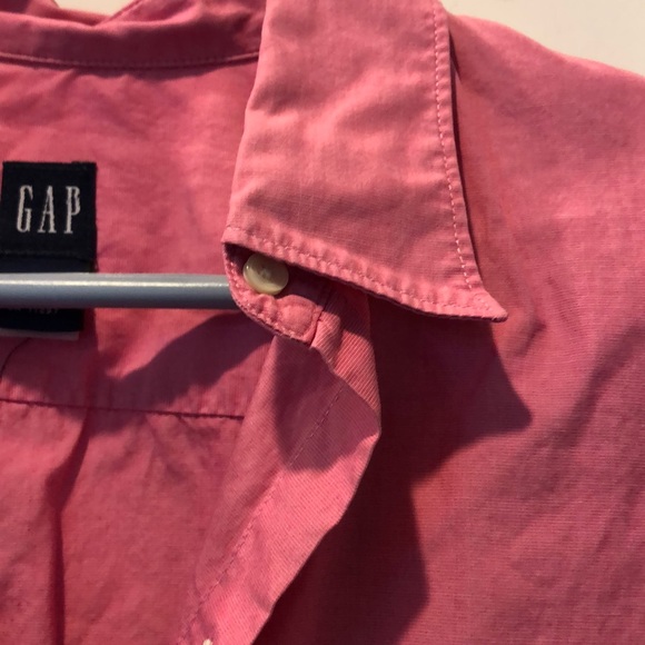 Pink button down blouse - Picture 2 of 2